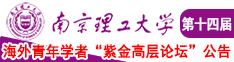 嗯嗯～舒服大鸡巴视频南京理工大学第十四届海外青年学者紫金论坛诚邀海内外英才！